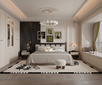 French Style Bedroom-ID:112428909