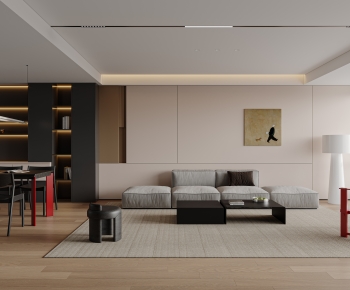 Modern A Living Room-ID:928545004