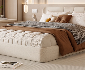 Modern Double Bed-ID:835330557