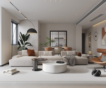 Modern A Living Room-ID:668509968