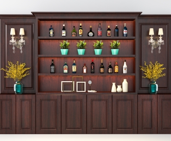 European Style Wine Cabinet-ID:203015093