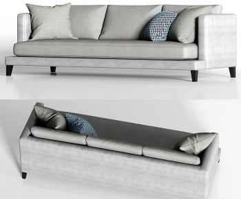 Modern Three-seat Sofa-ID:228616954