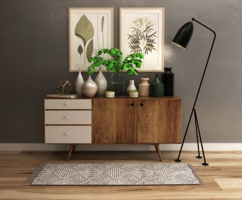 Nordic Style Side Cabinet-ID:294439873