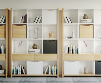 Nordic Style Bookcase-ID:545965911