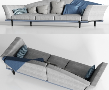 Modern Three-seat Sofa-ID:195782902