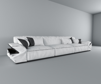 Modern Three-seat Sofa-ID:718354943