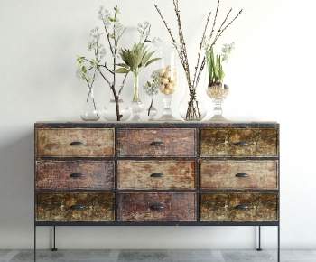 Wabi-sabi Style Chest Of Drawers-ID:396322011