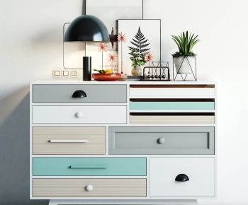 Nordic Style Chest Of Drawers-ID:515666964