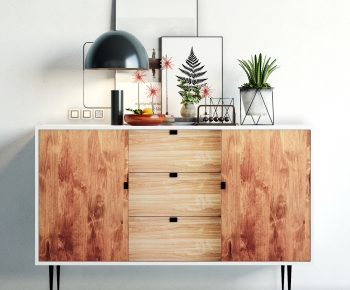 Nordic Style Side Cabinet-ID:838708981