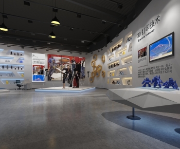 Modern Exhibition Hall-ID:184592966