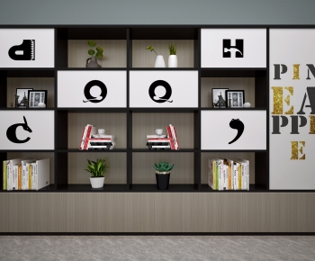 Nordic Style Bookcase-ID:980865007