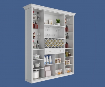 European Style Wine Cabinet-ID:647646901