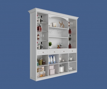 European Style Wine Cabinet-ID:786674984