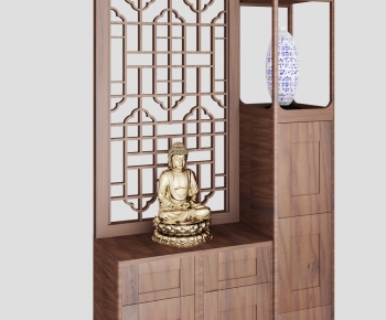 New Chinese Style Buddhist Niche-ID:422360905