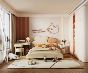 Modern Girl's Room Daughter's Room-ID:526622066