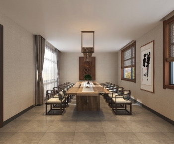 New Chinese Style Meeting Room-ID:895164976