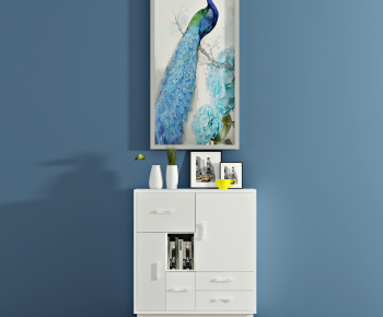 Nordic Style Side Cabinet-ID:241486076