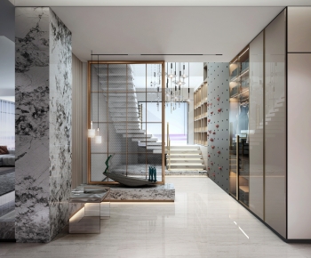 Modern Hallway-ID:664520983