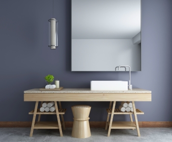 Modern Bathroom Cabinet-ID:930696963