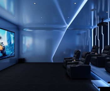 Modern Audiovisual Room-ID:806555991