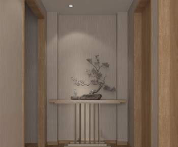 New Chinese Style Hallway-ID:671430112