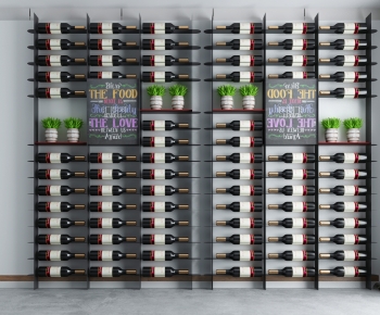 Modern Wine Rack-ID:410526045