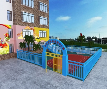 Modern Children's Kindergarten-ID:837620029