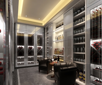 American Style Wine Cellar/Wine Tasting Room-ID:804343945