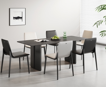 Modern Dining Table And Chairs-ID:847524885