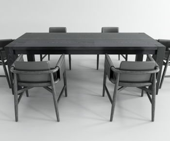 Modern Dining Table And Chairs-ID:836014032