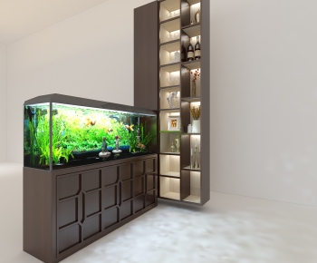 New Chinese Style Fish Tank-ID:414320954