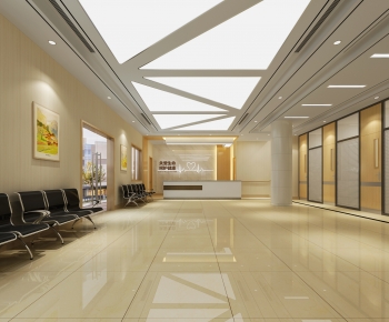 Modern Hospital Hall-ID:430414926