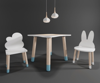 Modern Children's Table/chair-ID:485742095