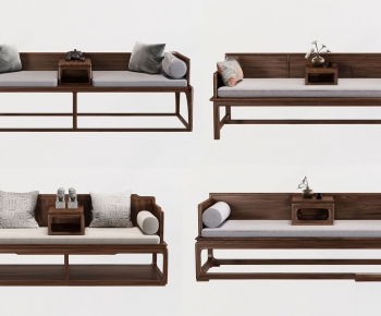 New Chinese Style Multi Person Sofa-ID:507894992