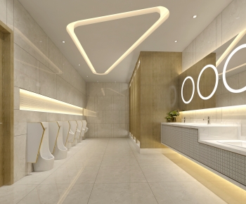 Modern Public Toilet-ID:371089943