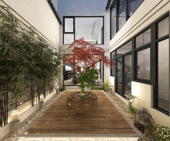 New Chinese Style Courtyard/landscape-ID:325948008