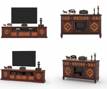 American Style TV Cabinet-ID:387118107