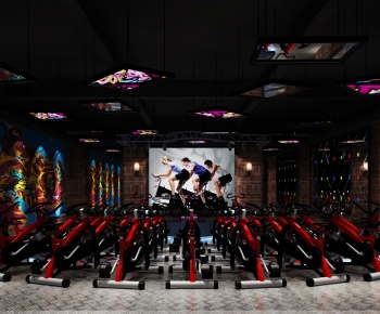 Industrial Style Gym-ID:833456991