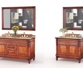 European Style Bathroom Cabinet-ID:907937057