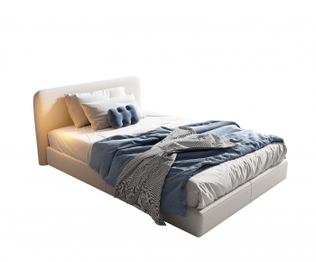 Modern Single Bed-ID:586210973