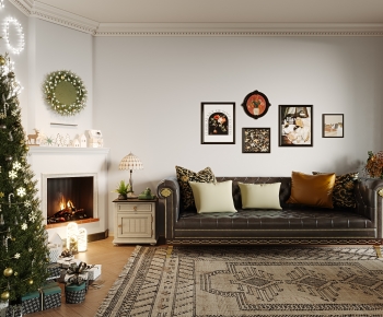 American Style A Living Room-ID:876204971