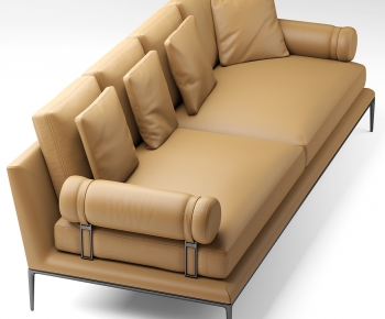 Simple European Style A Sofa For Two-ID:364716057