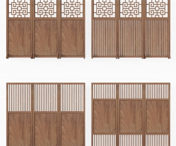 Modern Wooden Screen Partition-ID:274025923