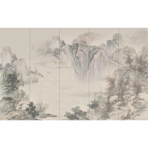 新中式山水画-ID:6087765