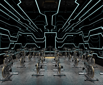 Industrial Style Gym-ID:528302914