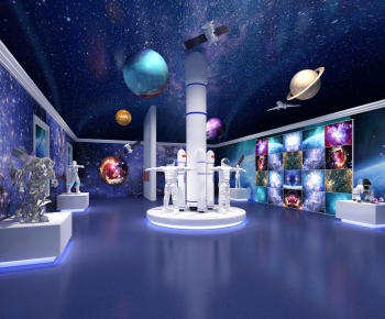 Modern Exhibition Hall-ID:464935063