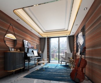 Modern Piano Room-ID:145186901