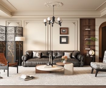 French Style A Living Room-ID:237832078