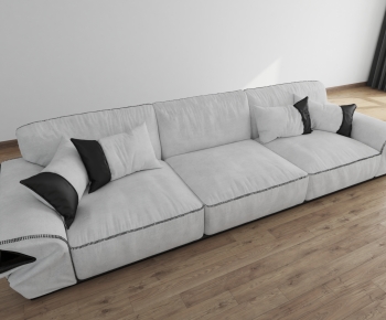 Modern Three-seat Sofa-ID:514525895