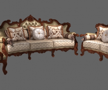 European Style Sofa Combination-ID:534389972